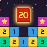 Merge Number Puzzle Game